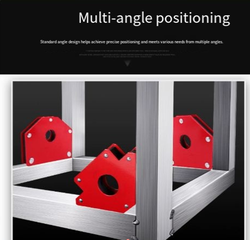 Strong magnetic welding positioner, welding auxiliary support, magnetic magnet, right-angle magnet, multi-angle bevel magnet.