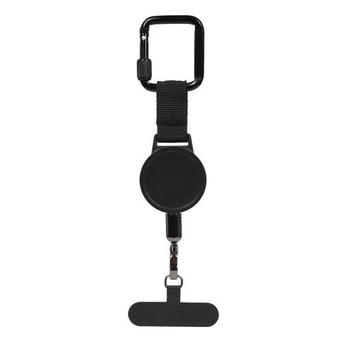 Retractable Anti-Theft Phone Tether Lanyard Locking Carabiner