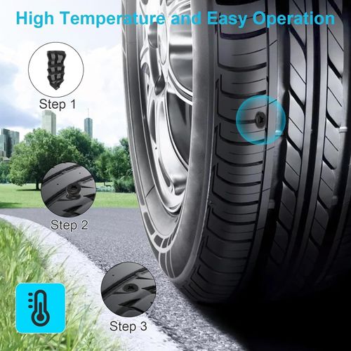 🔩60PCS Tire Repair Rubber Nails Kit with 2 Sizes