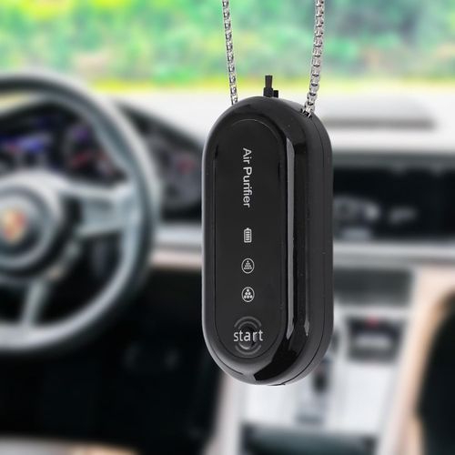Portable Air Purifier, Wearable Ionizer Necklace, Rechargeable and Portable Air Negative Ion Generator, for Travel Party Outdoor Home