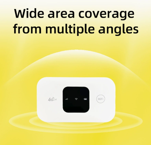4G LTE MiFi for Africa with SIM Card Slot and 2100mAh Battery