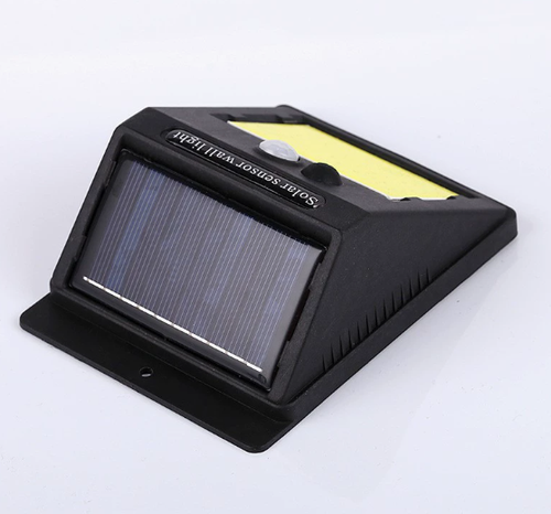 48-LED Solar-Powered Motion Sensor Light — Outdoor, Waterproof Garden, Fence, Pathway, Landscape, and Courtyard Wall Lamp