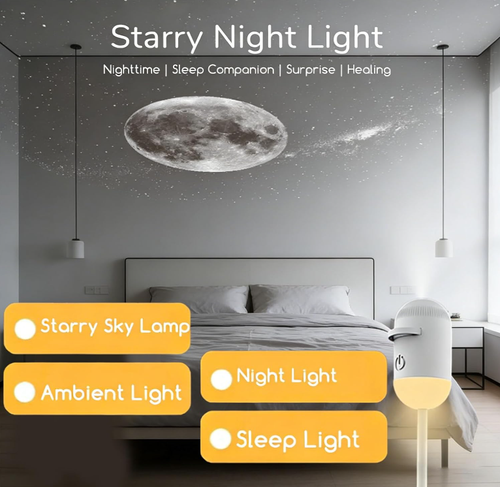 2-In-1 Galaxy Projector Night Light, Usb Starry Sky Projector With 360° Adjustable Gooseneck, 12 Projection Films, Portable Led Lamp For Bedroom, Ceiling, Car, Room Decor (with 12 Films)