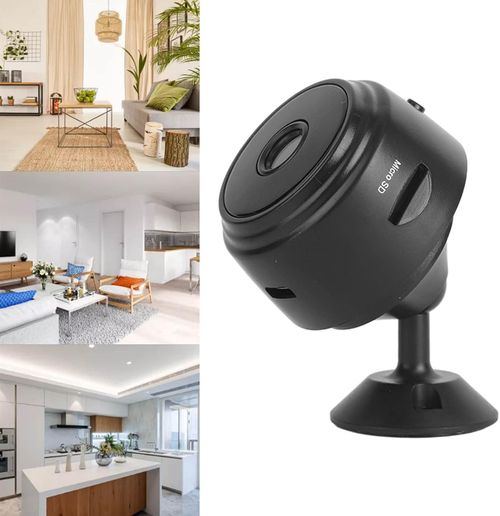 Security Camera Indoor 120° Wide Angle 720P Motion Detection Alarm Home Surveillance for Children Elders Pet