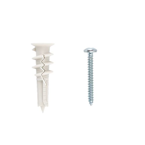 Wall Anchors (70 pcs) + Screws (70 pcs) – 1 Box Set