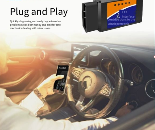 Popular Bluetooth 5.1 ELM327 Car Diagnostic Tool OBD2, Vehicle Fault Detector Version 2.1, ELM327 Diagnostic Tool, In-vehicle OBD2 Engine Fault Code Reader and Clearer.