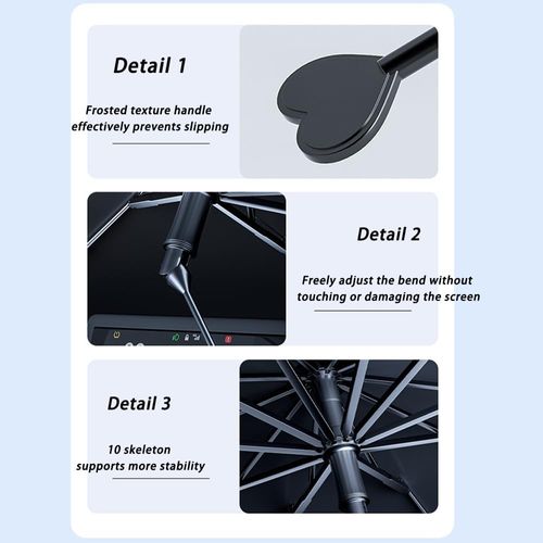 Car Umbrella-Style Sunshade