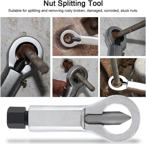 Nut Splitter, 4 Sizes Heavy Duty Nut Removing Splitting Tool for Nut Splitting Tool