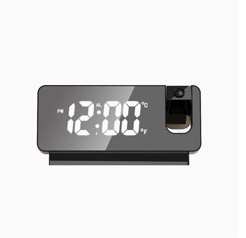 Student LED Mirror Alarm Clock English Introduction