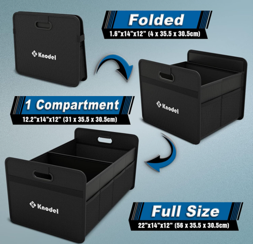 Foldable Trunk Storage Organizer for Car and Suv