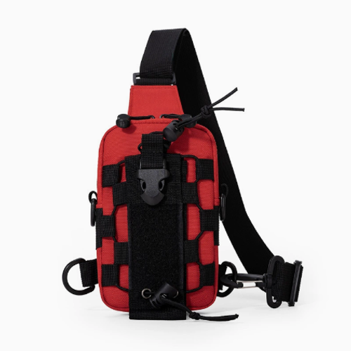 Tactical Sling Bag, Waterproof Chest Pack Adjustable Crossbody Backpack for Men Women Outdoor Sports Climbing Camping