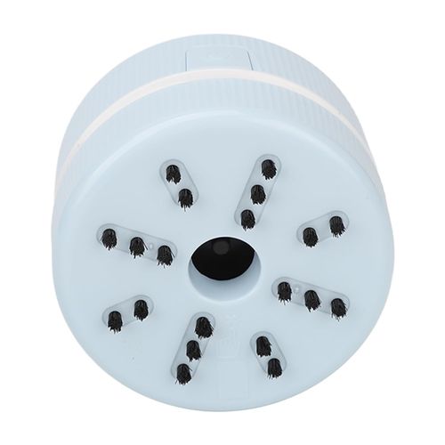 Desktop Vacuum Cleaner, Mini Table Dust Sweeper Strong Suction Multi Usage Handheld for Office for Keyboard (Blue)