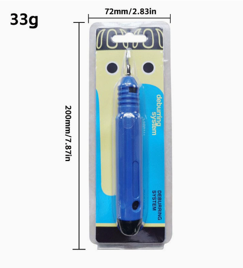 3D Printer Accessories One Handed Printing Tools Deburring Tool Kit 3D Printer Accessories Deburring Tool for Metal 3D Printing Burr Removal Reamer Tool