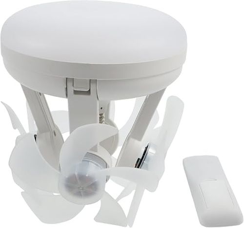 Ceiling Fan With Light And Remote, Small LED Ceiling Fan Dimmable LED Fans Light Ceilings With Three-speed Wind For Bedroom Living Room