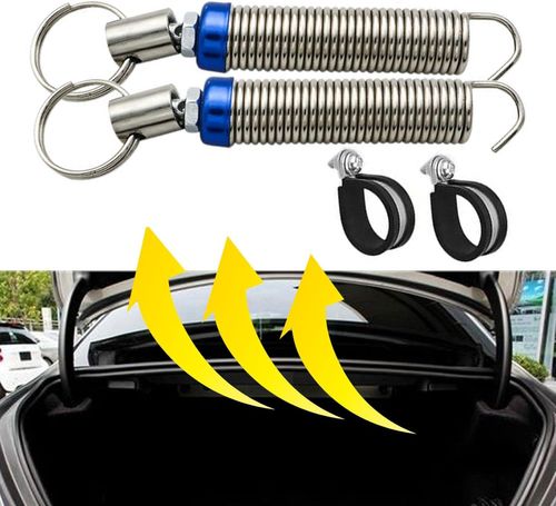 Car Trunk Lid Spring - Automatic Car Trunk Boot Lid Lifting Adjustable Metal Spring - General Lifter Accessory Open Tool Devices for Remote-Controlled Auto Lid