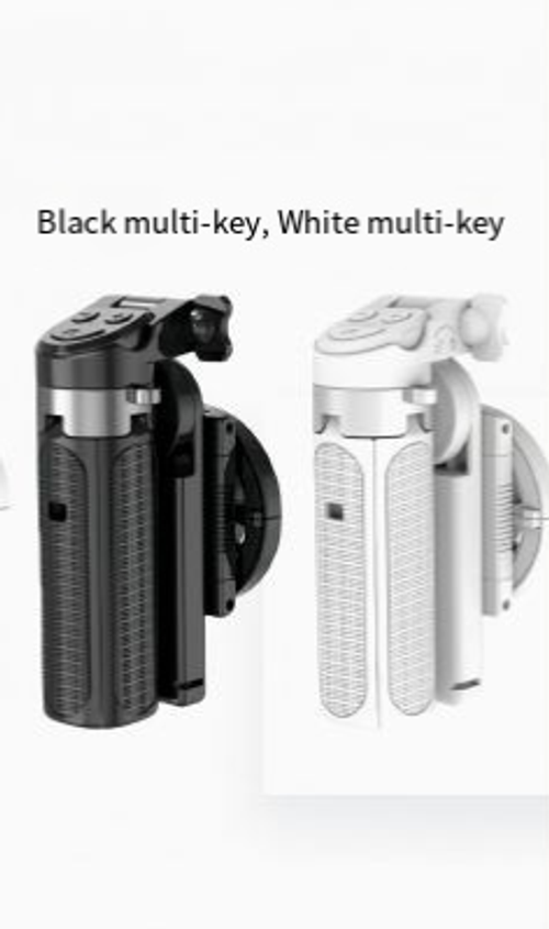 Magnetic Mini Selfie Stick with Zoom Remote & Integrated Stand – 360° Rotation, Anti-Shake, Ultimate Shooting Tool