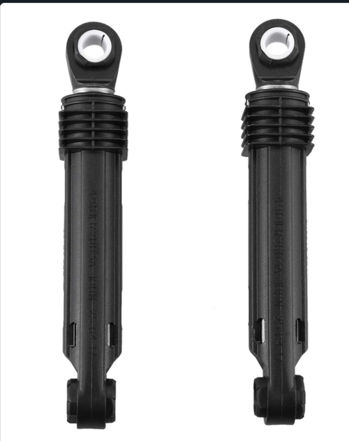 2 Pcs 100N for Washing Machine Washer Front Load Part Black Plastic Shell Accessories