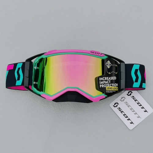 Motocross Goggles,UV Protection Dirt Bike Goggles with Removable Nose Guard for Motorbike,Off Road,ATV,UTV