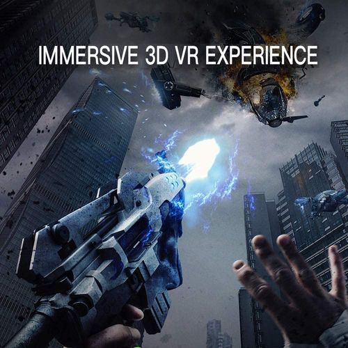 VR Headset Compatible with iPhone & Android Support  Virtual Reality Glasses Stereo Headphones 3D Glasses Headset Helmets