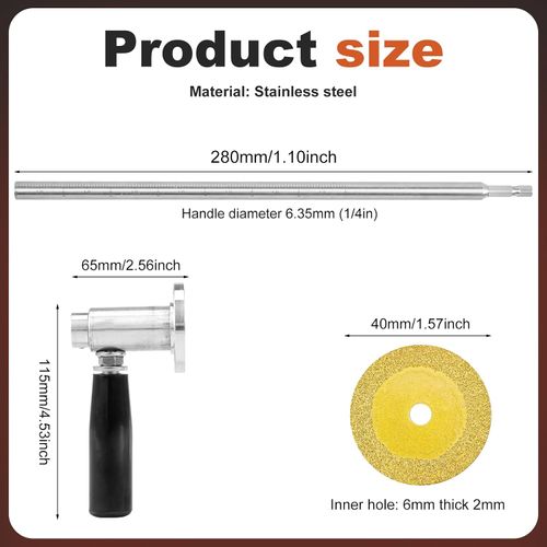 PVC Pipe Inside Cutter with Diamond Grit Cutting