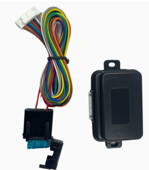 Universal rearview mirror folding system for all car models. Intelligent automatic folding system for car rearview mirrors. Automatic mirror folding when locking the car.