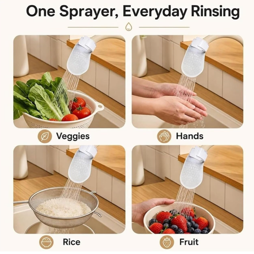 40 Pcs Faucet Filter Bags with 4 Reusable Tie Straps, Universal Kitchen & Bathroom Tap Filter, High-Density Non-Woven Faucet Filter for Trapping Rust, Sediment & Visible Impurities, Easy Installation