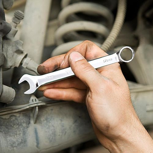 Standard Wrench Set, Sturdy High-Carbon Steel Metric Wrench Set, Use Wrench Kit with Double Head, Tools Set with Storage Bag for Cars, Mechanical Work