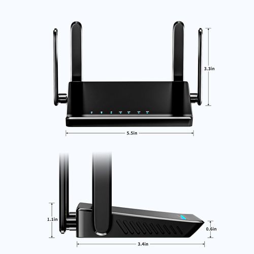 High-Speed ​​300Mbps Home Wi-Fi Router with Wall-Penetrating Capability