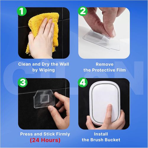 Disposable Toilet Brush, Toilet Wand Cleaning System, Bowl Scrubber
