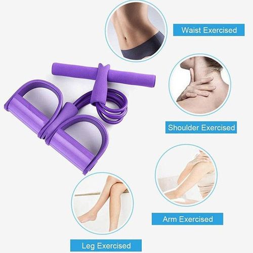 The new seated leg trainer comes with resistance bands, yoga handles, exercise equipment, and traction ropes.