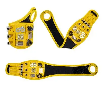 Magnetic Wristband Tool Belt for Efficient Tool Collection