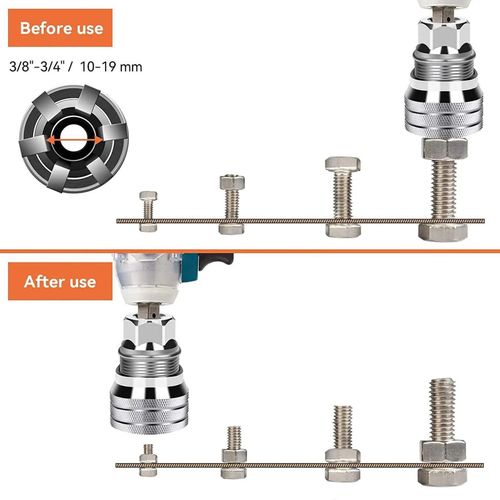 Upgrated Universal Socket Wrench Tool, Self-Adjusting Universal Fit Socket, Ideal for Automotive Repair Home Maintenance Construction Tight Space Work