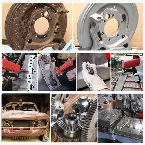 Portable Handheld Air Sandblaster Gun, Mini Pneumatic Sand Blasting Tool for Rust Removal, Paint Stripping, Industrial & Home Use