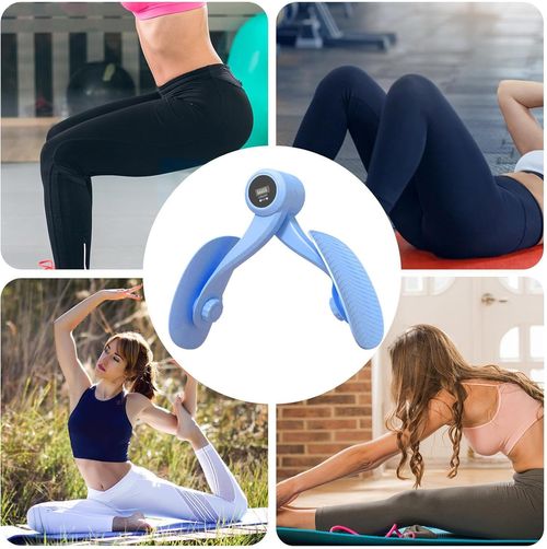 Pelvic Floor Trainer, Perineal Rehabilitation Device, Pelvic Floor Stimulator, Inner Thigh Shaper — Strength Training for Men and Women, Home Fitness