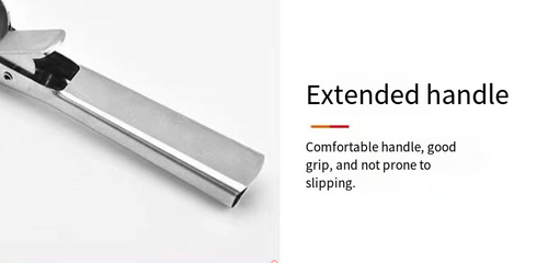 Stainless Steel Ice Cream Scoop & Gelato Spoon — Multifunctional Dual-Purpose Fruit Baller and Dessert Tool