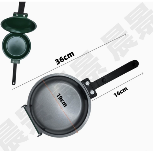 Magic Double Flip Cake Pan: Bake Perfect Cakes & Pancakes Effortlessly!