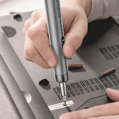 46-in-1 Precision Electric Screwdriver: Silent Operation, High Torque, Rechargeable Home Repair Tool Rechargeable Compact Electric Screwdriver Set: Silent, Long-Lasting Battery Life—A Versatile Precision Repair Essential High-Torque Mini Electric Screwdriver: 46-in-1 Kit—Specially Designed for Home Electronics Disassembly and Repair