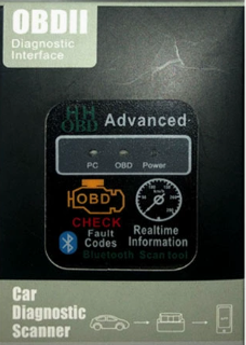 HH Version 1.5 Bluetooth OBD2 ELM327 Car Diagnostic Scanner & Fault Code Reader