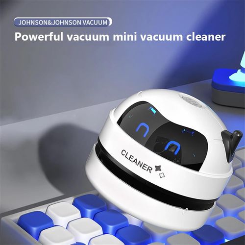 Mini Desk Vacuum Cleaner, Portable USB Table Dusts & Keyboard Vacuum With Removable Nozzle, Table Dust Tool For Cleaning Tiny Items, Dust & Keyboard Debris