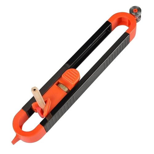 Wood Scribe Tool,Adjustable Precise Profile Gauge Ruler with Lock - Carpenter Scribing Accessories for Copying Angles Odd Shapes, DIY Construction Woodwork