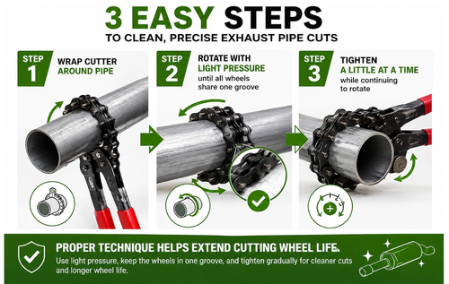 Exhaust Cutter Cuts