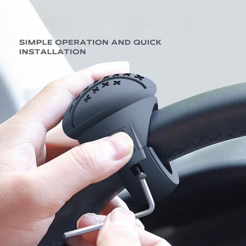 SEADEAR Car Steering Wheel Spinner, 360 Degree Silicone Power Handle Steering Wheel Knob Car Steering Wheel Spinner Knob Car Steering Wheel Booster Ball Car Steering Wheel Assistive Ball