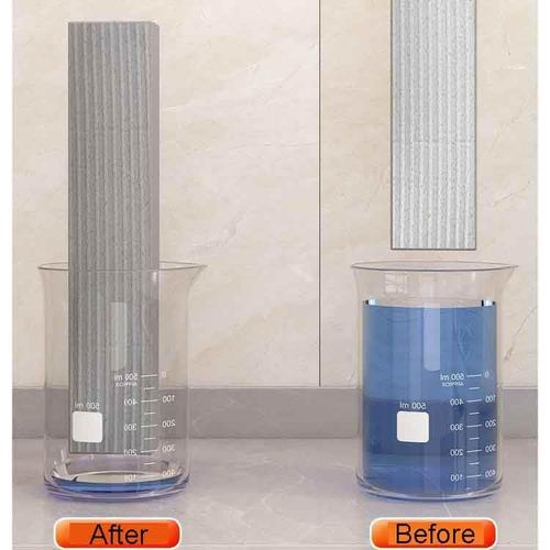 Mini Foldable Desktop Mop Self-Squeeze Sponge Cleaning Tool | Wet & Dry Portable Mop for Small Spaces, Kitchen, Bathroom, Glass & Countertops | Foldable, Hands-Free (Multicolor, Pack of 1)