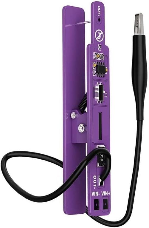 M191 Dual-Mode Power Tester with Battery Clips for iPhone, Android, and iPad – 0.01A Power Leakage Detector with One-Button Start for Motherboard Repair