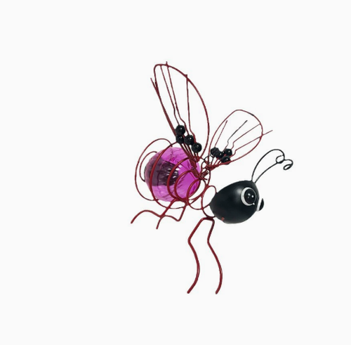 Startistice Hanging Glowing Simulation Insect Decoration, Flying Noctilucent Bug Ornament for Garden Yard Patio