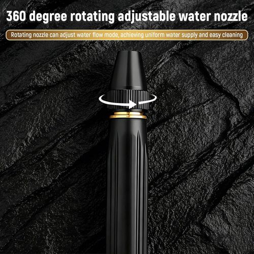 2026 Upgrade Heavy Duty High Pressure Hose Nozzle - Adjustable Booster Home High Pressure Car Wash Water Gun with Booster Nozzle, Portable Water Hose Nozzle Lawn, Garden, and Plant Watering