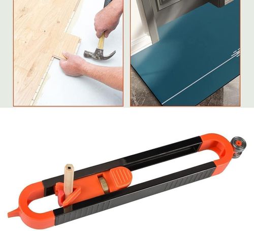 Precise Contour Scribe Tool with Lock for Pencil - Woodworking Edge Corner Measuring Profile Duplicator