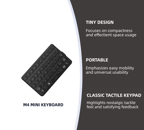Keyboard - Wireless Bluetooth Keyboard for iOS, iPhone, iPad, Mac, Android, Smartphone & Tablet