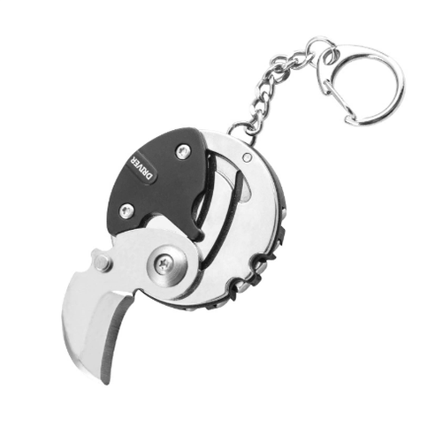 Keychain Multitool Bike Multi Tool - Bicycle Packet Tool for Men Father Husband Gift Outdoor Pocket Hanging hiking Chain