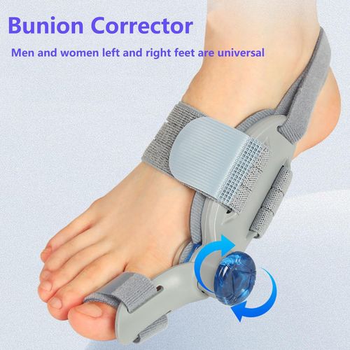 Generic Bunion Corrector for Women and Man Big Toe, Adjustable Bunion Splint for Bunion Corrector with Antislip Heel Strap and Silicone Pad for Left and Right Feet